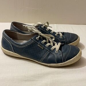 Josef Seibel Womens 8.5 Eur 39‎ Casual Walking Sneakers Comfort Shoes Leather